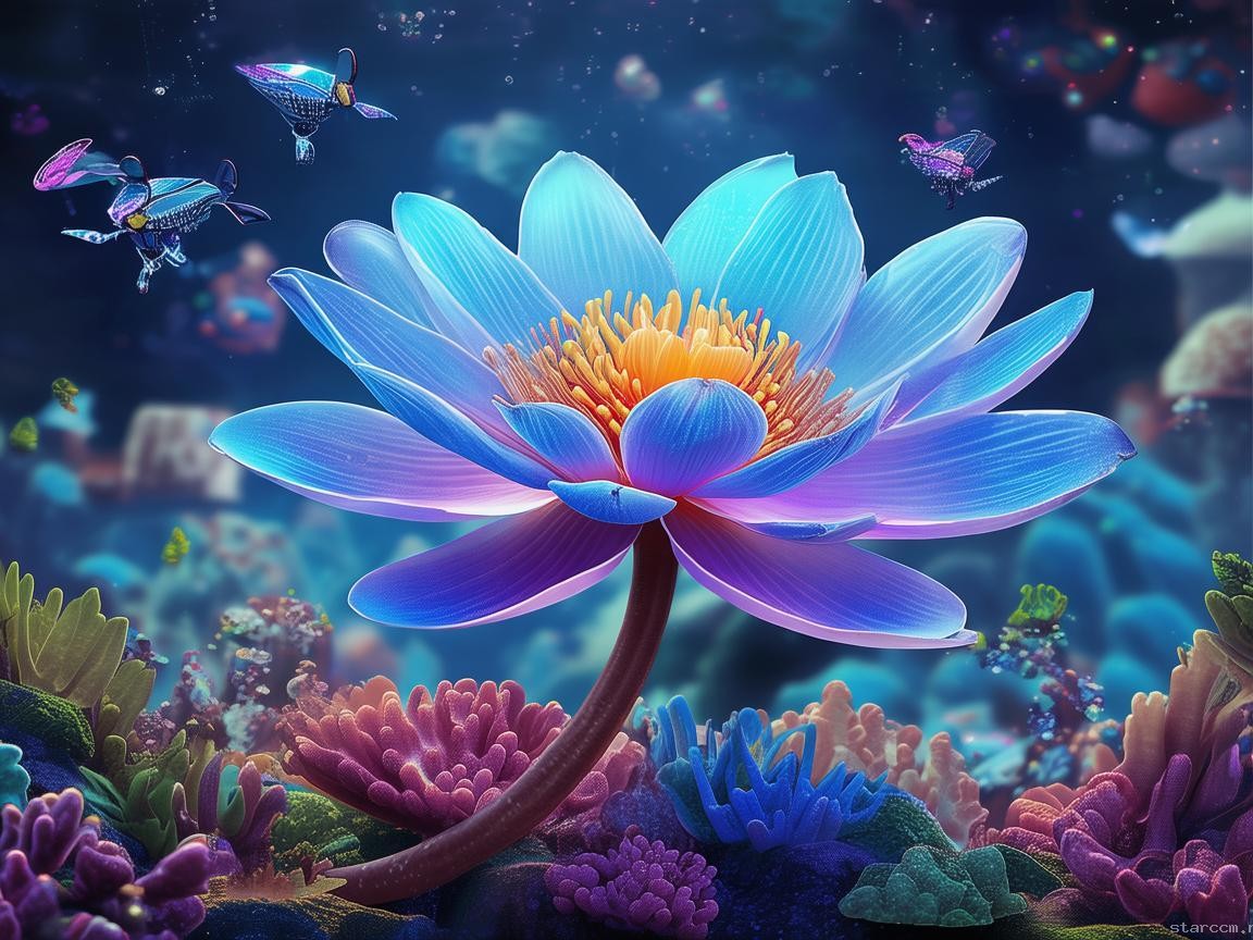 海百合：一朵自由的奇葩引领未来生态与科技融合新趋势